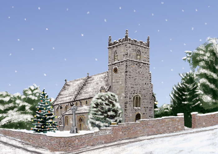 Limedale Church, Woodborough. Private commission