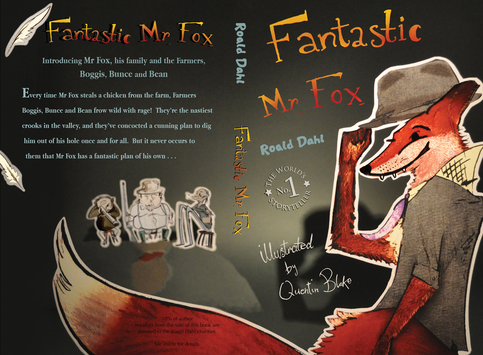 Fantastic Mr Fox cover by Helen Nowell