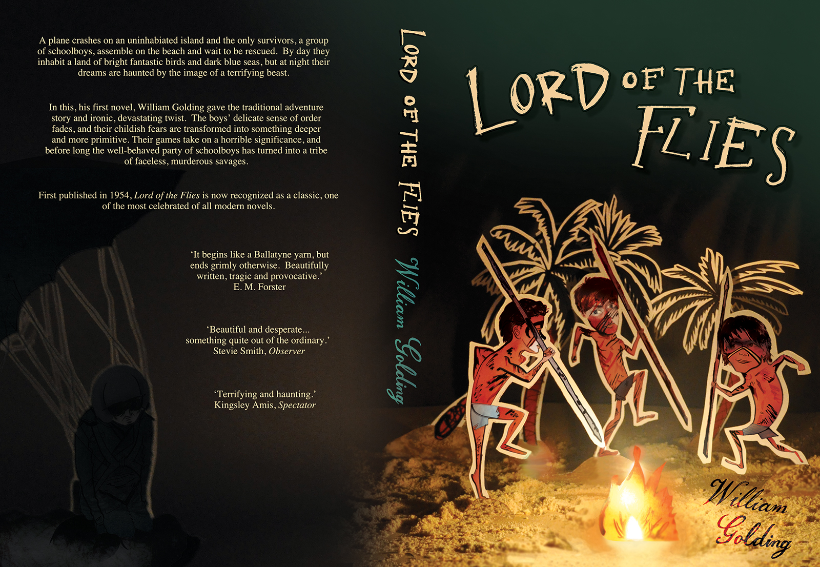 Lord of the Flies cover by Helen Nowell
