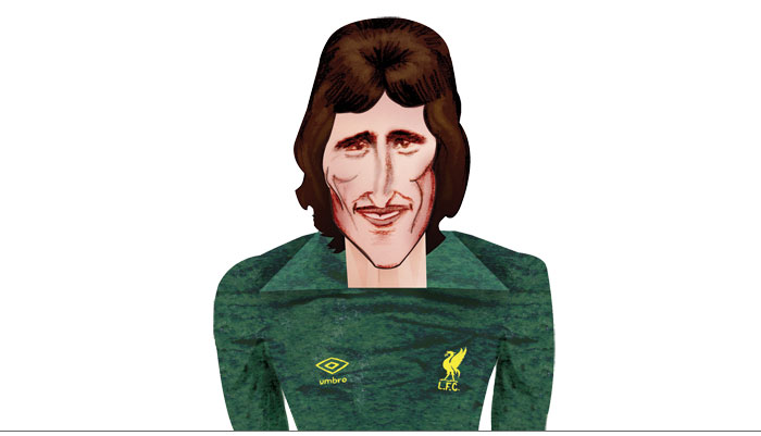 Ray Clemence by Helen Nowell