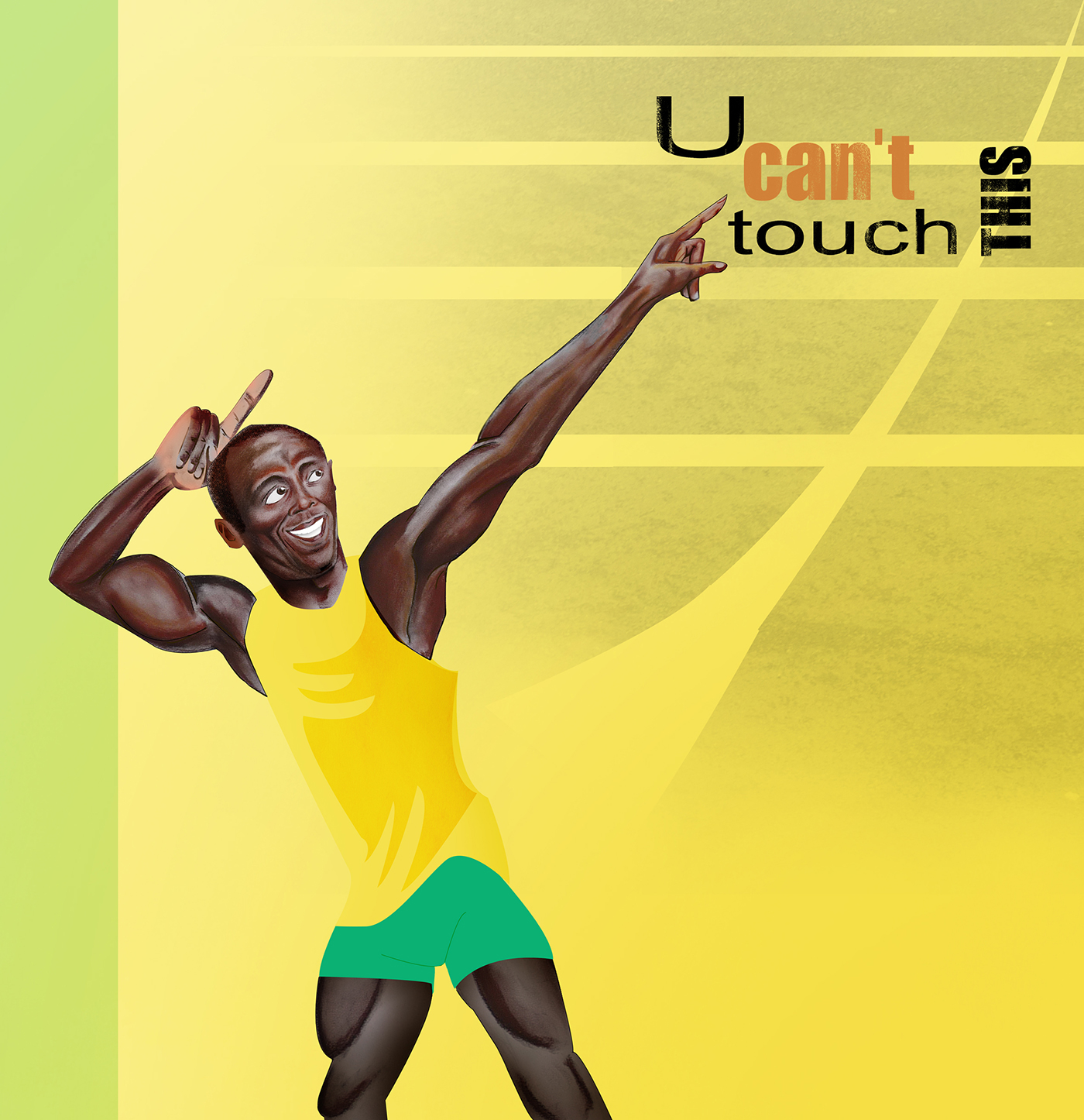 Usain Bolt - you can't touch this